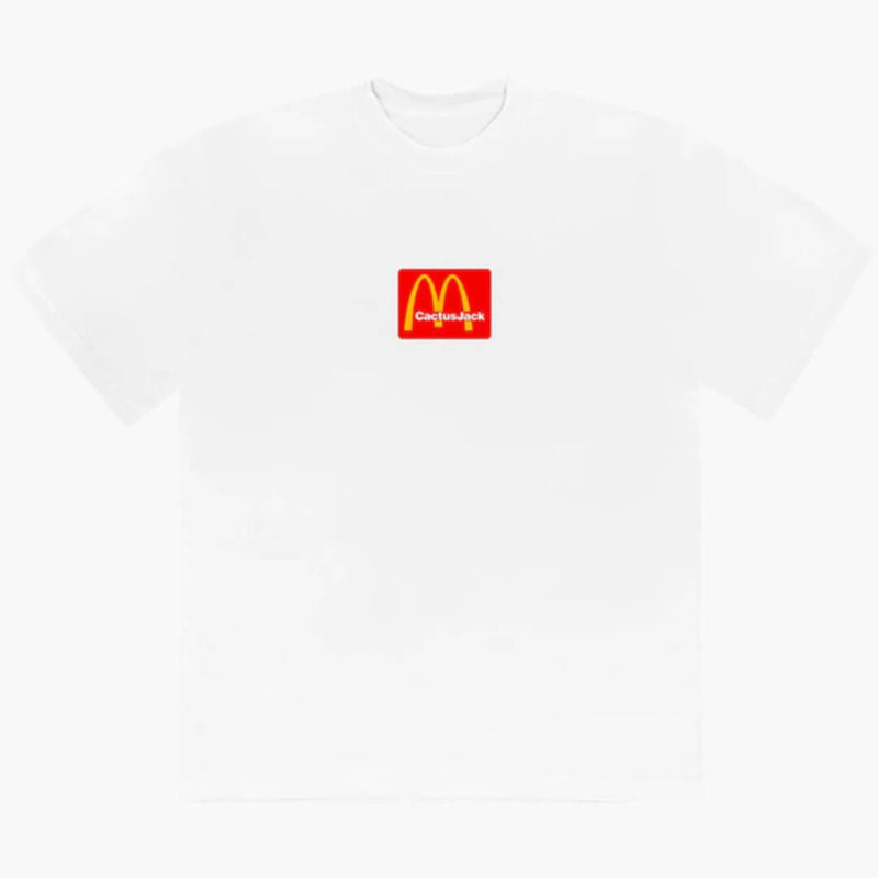Travis Scott x McDonalds Sesame Tee White