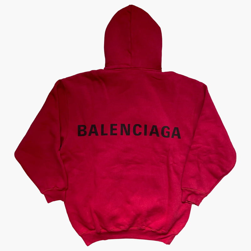 Balenciaga Logo Heavy Molleton Pullover