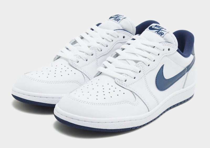 Aj1 metallic navy outlet