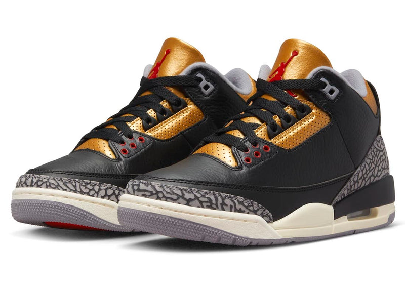 Air Jordan 3 Black Gold Titelbild