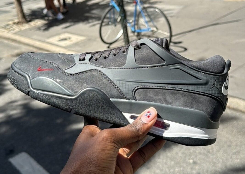 靴 NIKE Air Jordan4 RM SP Nigel Sylvester Nigel Sylvester X Air Jordan 4 RM Anthracite | Hypenewz