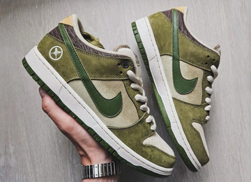 Yuto Horigome x Nike SB Dunk Low Asparagus | Hypenewz