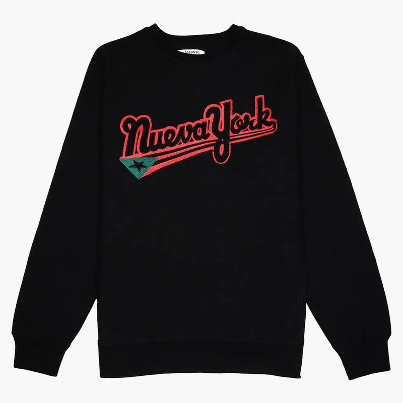 Dropx ™ Exkluzivní: Loso X Nueva York Crewneck Black