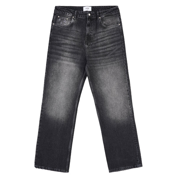 Levtic Double Pocket Jeans Washed Black