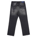 Levtic Double Pocket Jeans Washed Black