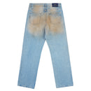 Levtic Sand Washed Jeans Blue