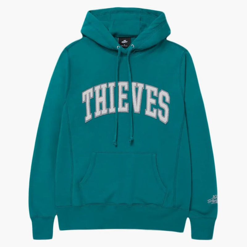 100 Thieves Alumni Collection Chenille Hoodie Green