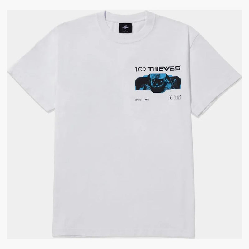 100 Thieves X Halo Energy Sword SS T-Shirt White
