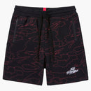 100 bases de ladrones geoprint vellón corto/rojo