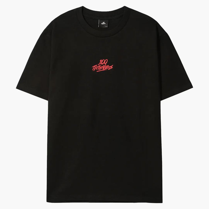 100 tjuvar gradient t-shirt svart