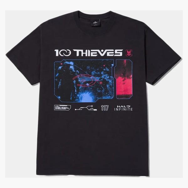 100 Thieves X Halo Infinite Ss T-shirt Black
