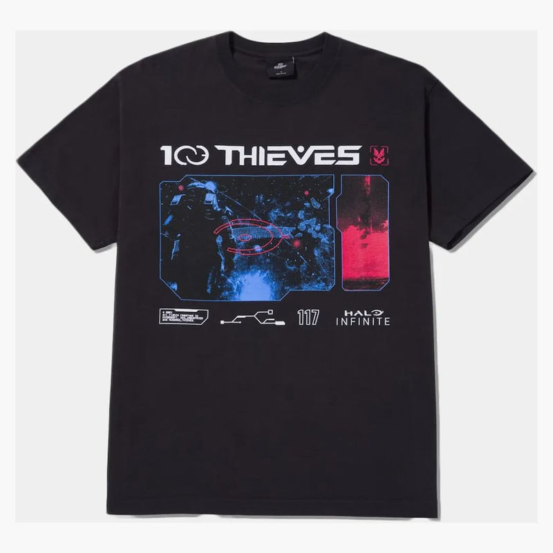 100 Thieves X Halo Infinite SS T-Shirt Black