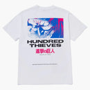 100 Thieves X Attack on Titan Eren Into Titan T-Shirt White