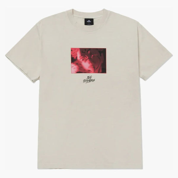 100 Thieves X Jujutsu Kaisen Sukuna Center T-shirt Cream