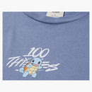100 Thieves X Pokémon Squirtle Core T-Shirt Medium Blue