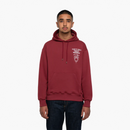 Traphouse Multilogo Hoodie burgundy