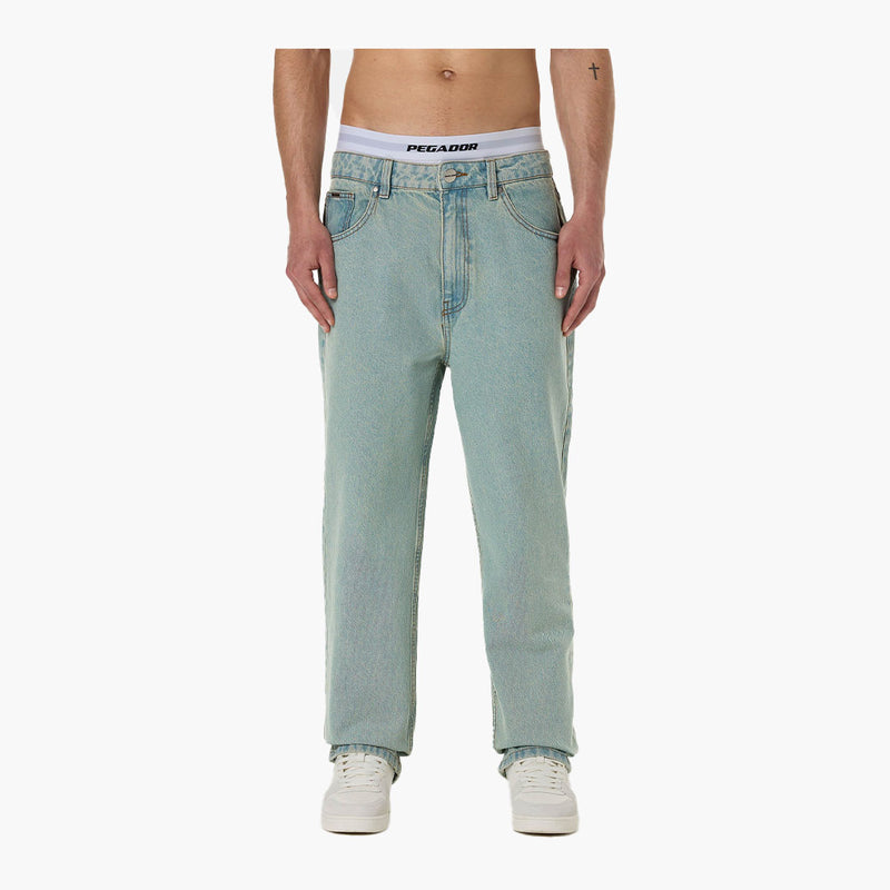 Pegador Baltra Baggy Jeans sand washed blue
