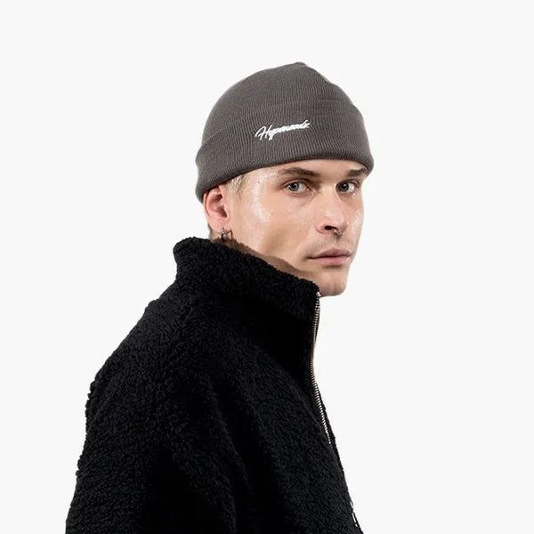HYPENEEDZ Basics Beanie grau
