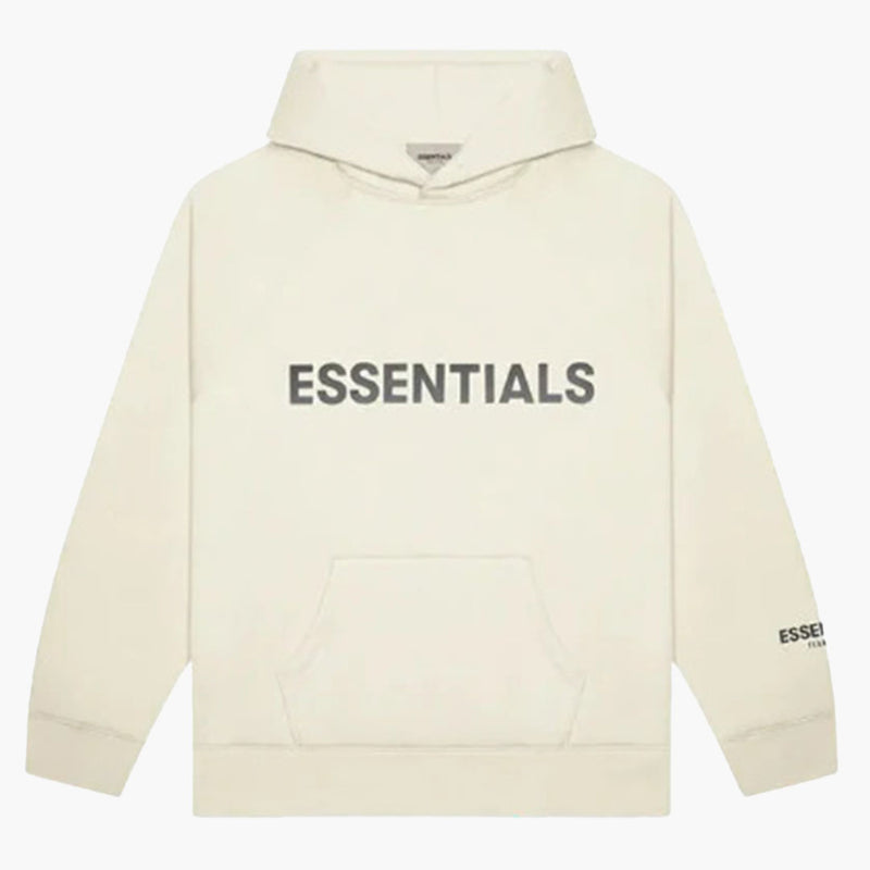 Fear of God Essentials SS20 Hoodie Applique Cream