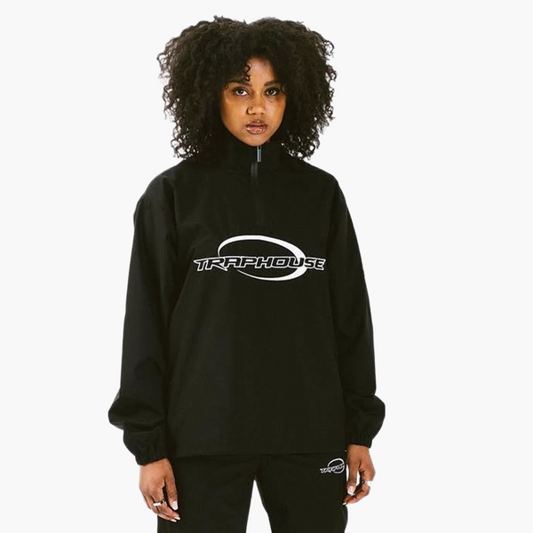Traphouse Track Jacket Black