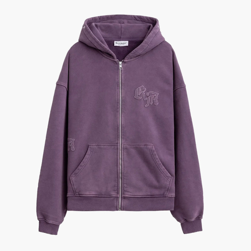 Root Atelier Mauve Zip Hoodie