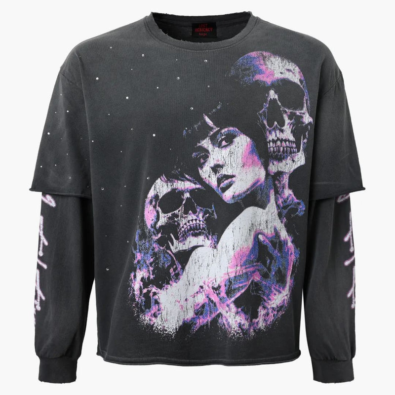 Lost Intricacy Forbidden Love Longsleeve Black