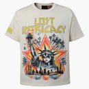 Lost Intricacy Complexcon Rhinestone Kiss Liberty T-Shirt White