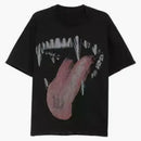 Warman Metalic Teeth Graphic T-Shirt Black