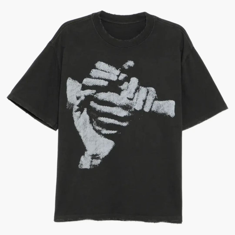Warman Friendship Graphic T-Shirt Black