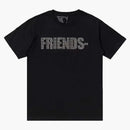 Vlone Friends Rhinstone T-Shirt Black