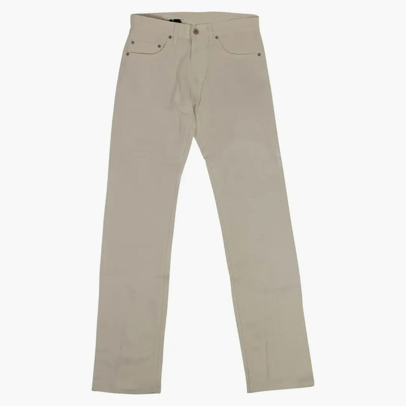 Vlone Zipper Jeans White