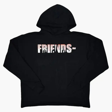 Vlone Scissors Hoodie Black
