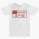 Vlone x Pop Smoke Stop Snitching T-Shirt Red
