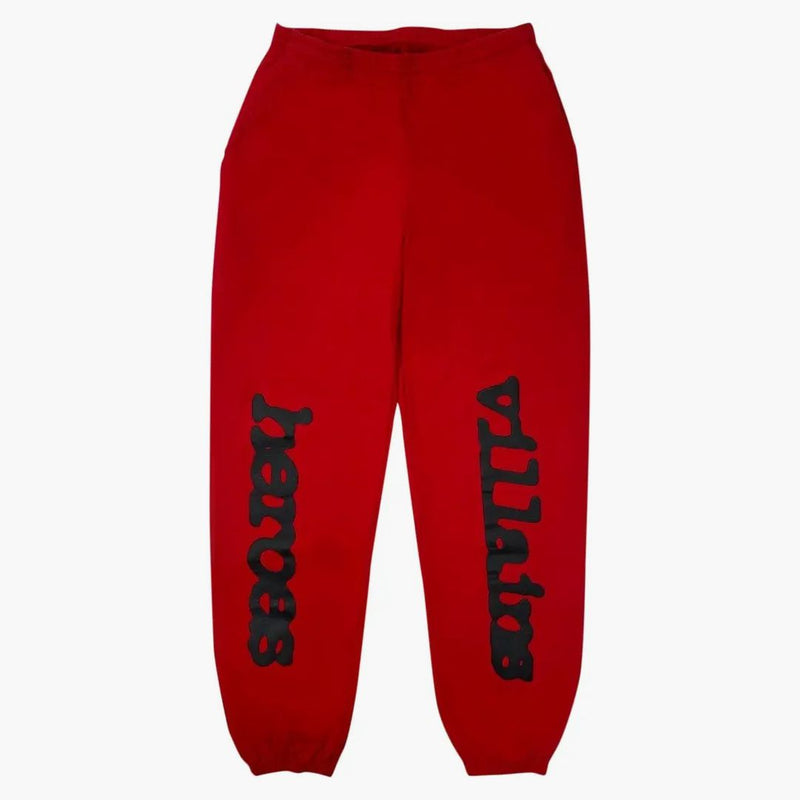 Sp5der Metro Booming Sweatpants Red