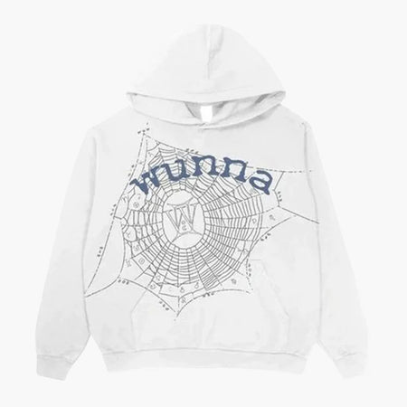 Sp5der Wunna Hoodie White
