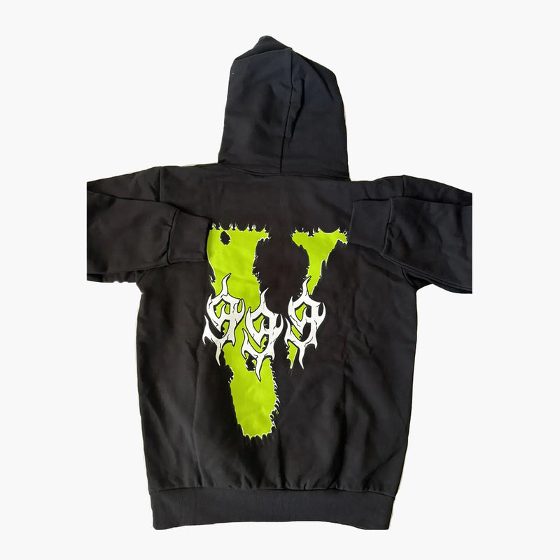 Vlone Fighting Demons 999 Hoodie Black