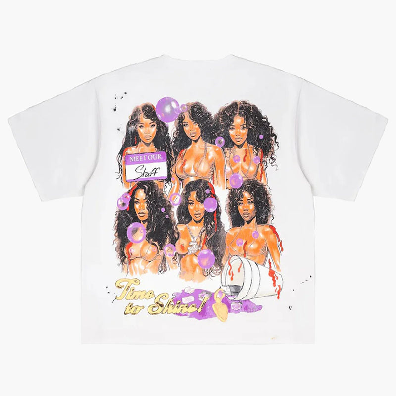Triple Seven Wash & Go T-Shirt Cream
