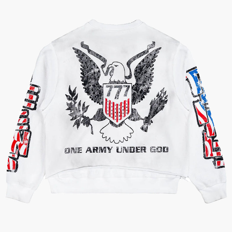 Triple Seven Trade War Longsleeve White