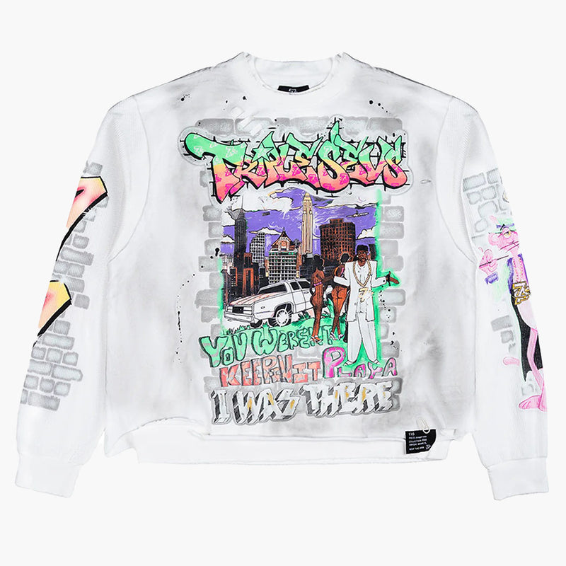 Triple Seven Player Longsleeve White