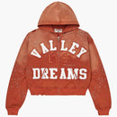 Vale Forever Classico Zip Up Hoodie Orange