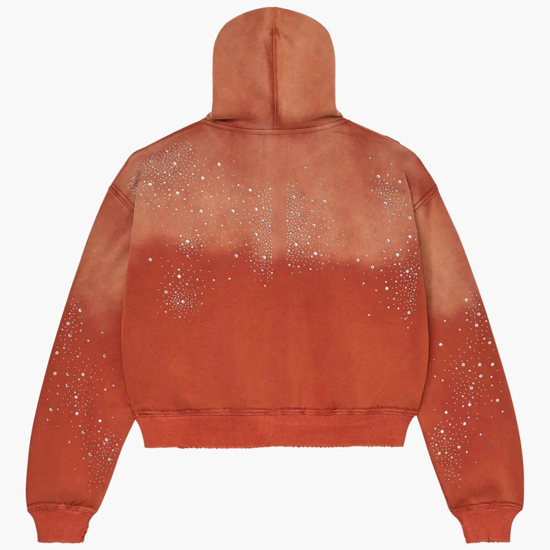 Vale Forever Classico Zip Up Hoodie Orange