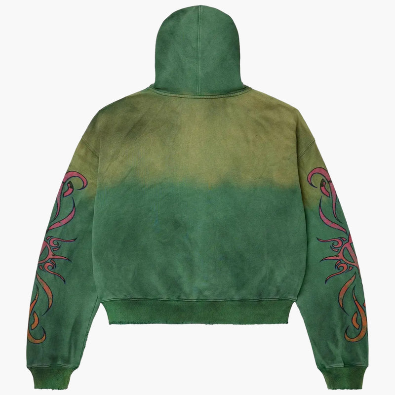 Vale Forever Inferno Zip Up Hoodie Green