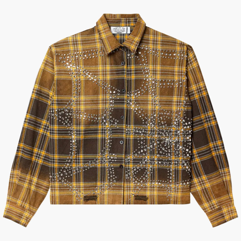 Vale Forever Chocolate L/s Flannel Brown
