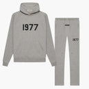 Fear of God Essentials Relaxed 1977 Dark Oatmeal - Set (Hoodie & Sweatpant)