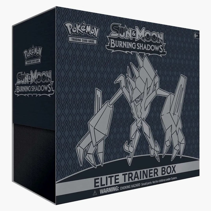 2017 Pokemon Tcg Sun & Moon Burning Shadows Elite Trainer Box