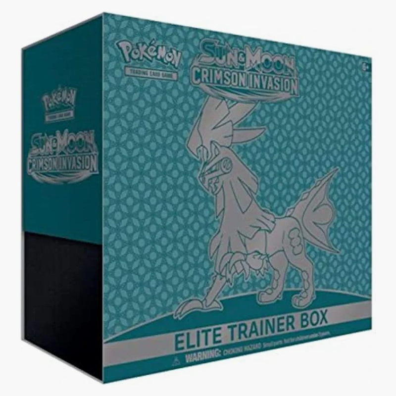 2017 Pokemon Tcg Sun & Moon Crimson Invasion Elite Trainer Box