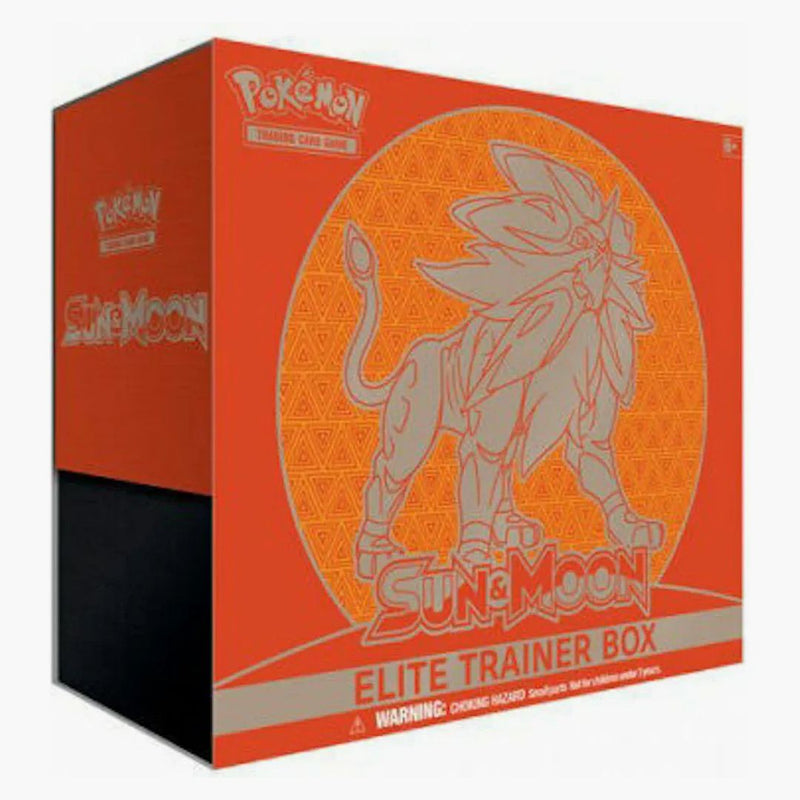2017 Pokemon Tcg Sun & Moon Solgaleo Elite Trainer Box