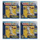 2019-20 Panini Nba Hoops Premium Stock Basketball 80 Ct. Mega Box (blue Cracked Ice) 4x Lot