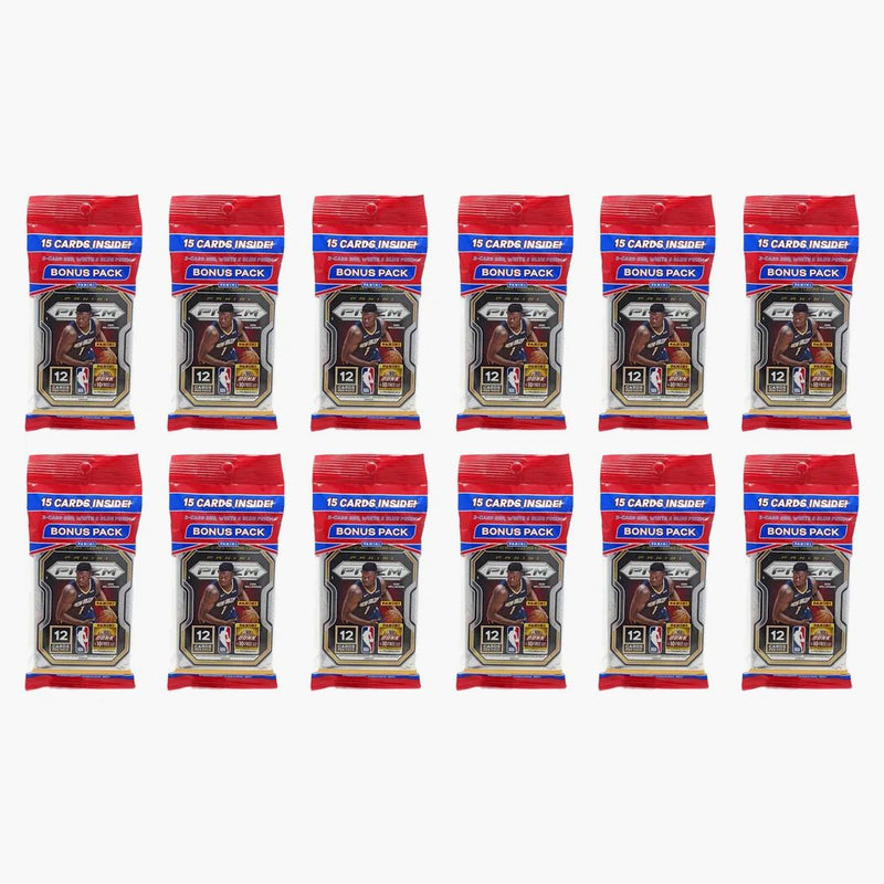 2020-21 Panini Prizm Basketball Cello Pack 12x Lot