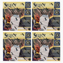 2020-21 Panini Select Basketball Mega Box (blue/white/purple Cracked Ice Prizms) 4x Lot